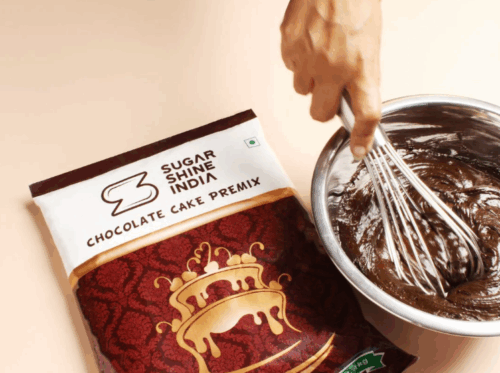 EGGLESS CHOCOLATE CAKE MIX 500 GMS(REPACKED)
