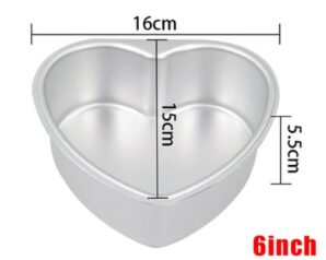 Aluminium Heart Cake Tin