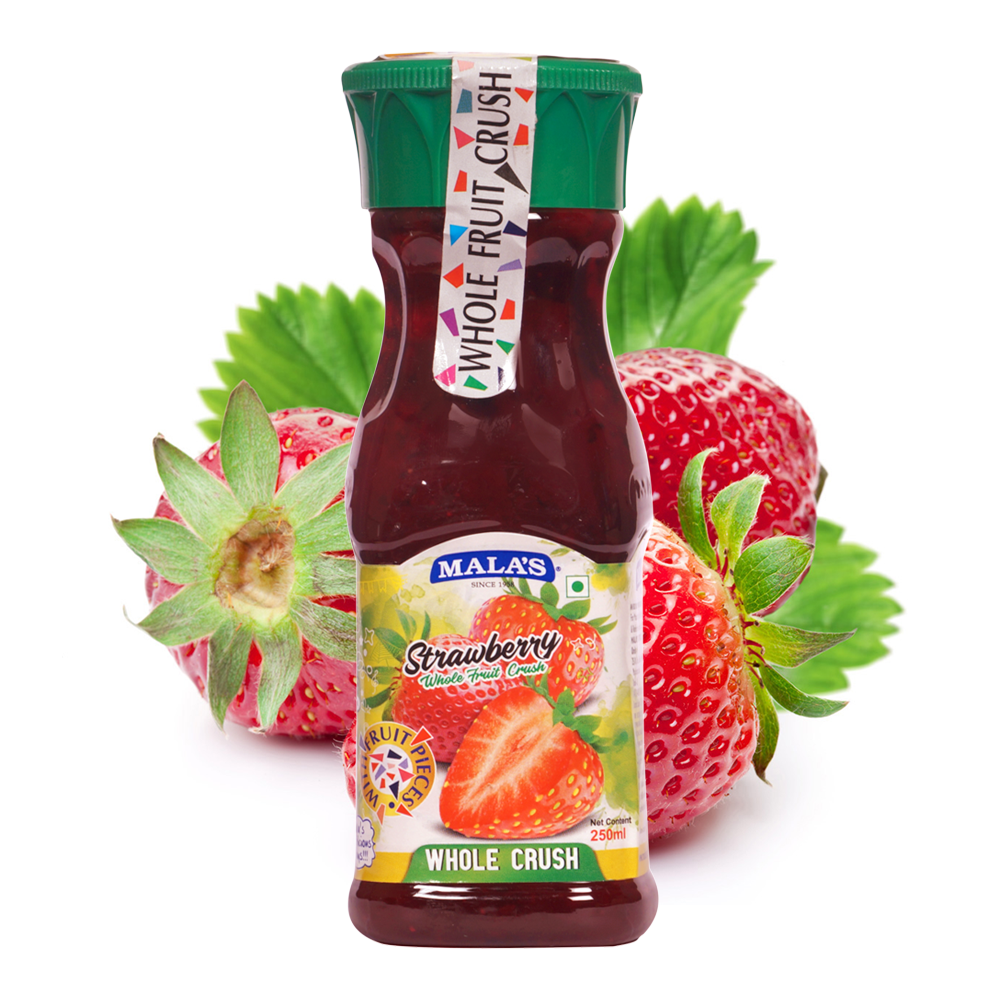 Mala's Strawberry Whole Fruit Crush 瑪拉草莓全果碎