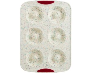 6 Cavity Silicone Doughnut Mould 矽膠甜甜圈六腔烘焙模具