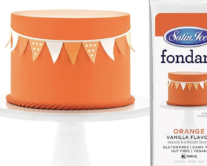 Satin Ice Orange Vanilla Fondant 柳橙/香草卷狀翻糖