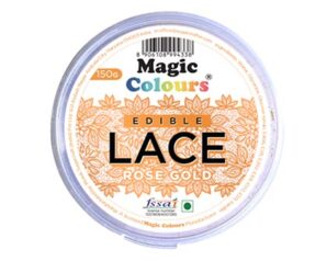 Magic Colours Rose Gold Edible Lace 羅戈爾德食用蕾絲