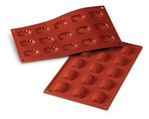 15 Cavity Madeleine Silicone Mould 15腔瑪德琳蛋糕矽膠模具